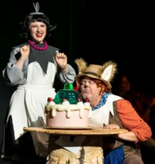 Hr. Fuchs und Frau Elster